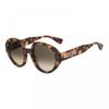 Moschino Sunglasses Round Full Rim Black Frame And Dark Grey Gradient Lens Mos126 S08079o Havana