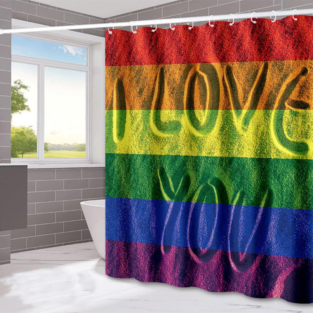 JINRUN Łazienka Zagęszczona Wodoodporna Kurtyna Odporna Na Pleśni Zasłona Prysznicowa Zasłona Przegrodowa Prysznicowa Zasłona prysznicowa Zasłona Łazienkowa Bez Perforacji