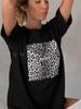 Vintage American Casual Women's Loose Short Sleeve Fashion T-shirt