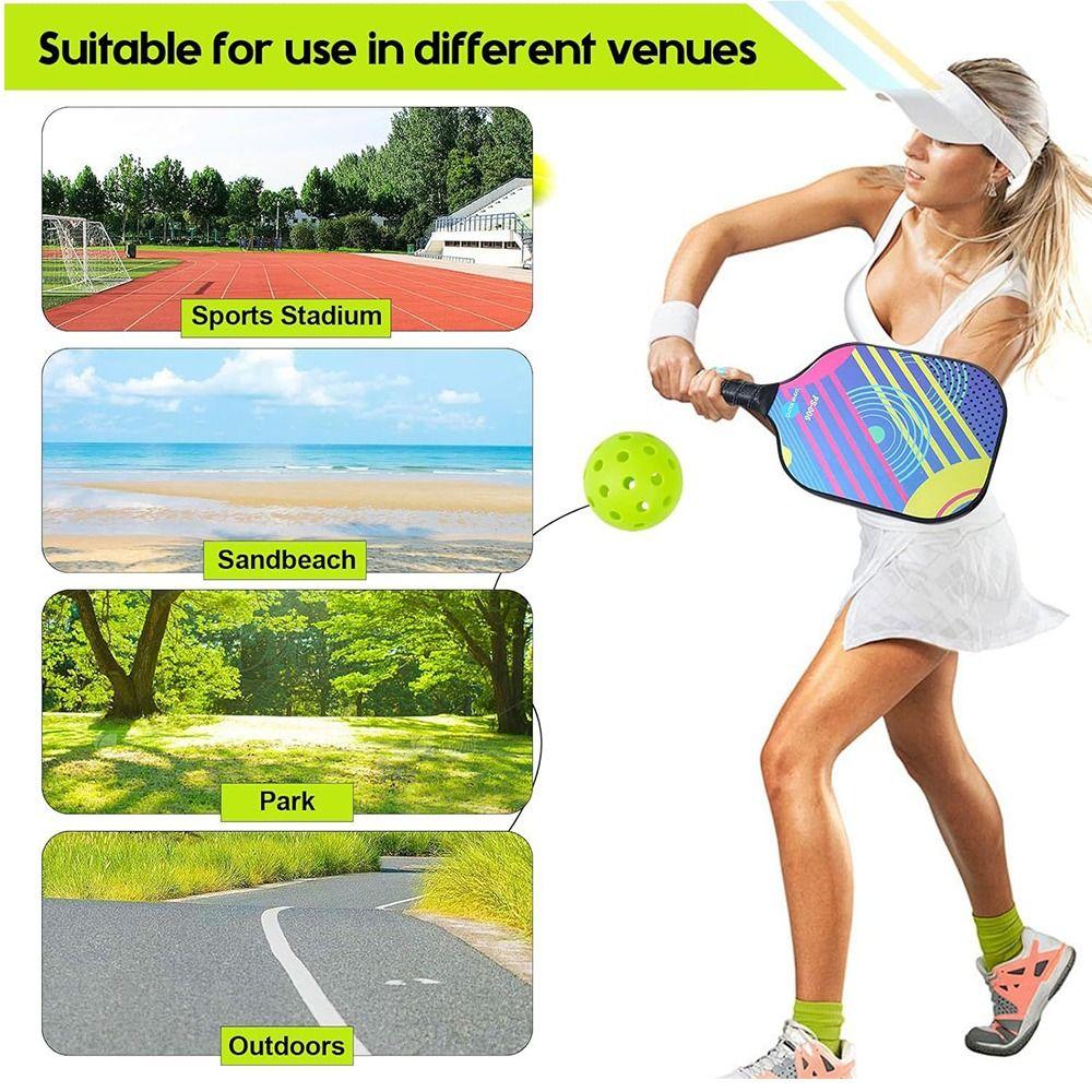 Water-Fillable Pickleball Trainer Blue Base Pickleball Training Aids  Sport Accessories