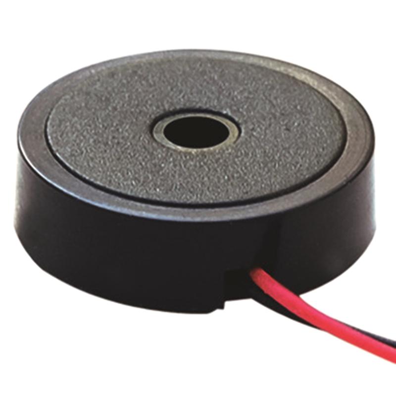 Piezo Electronic Buzzer Beep Tone Alarm Ringer Continous Sound 30V Buzzer Electromagnetic for DIY Buzzer, Black 1