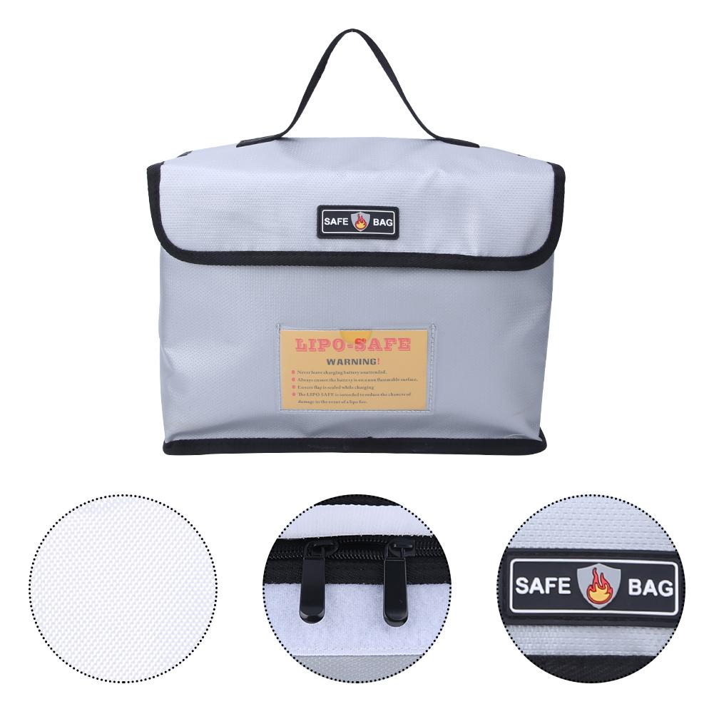 High Temperature Resistant Explosion Proof Safety Bag for Model Aircraft Lithium Battery