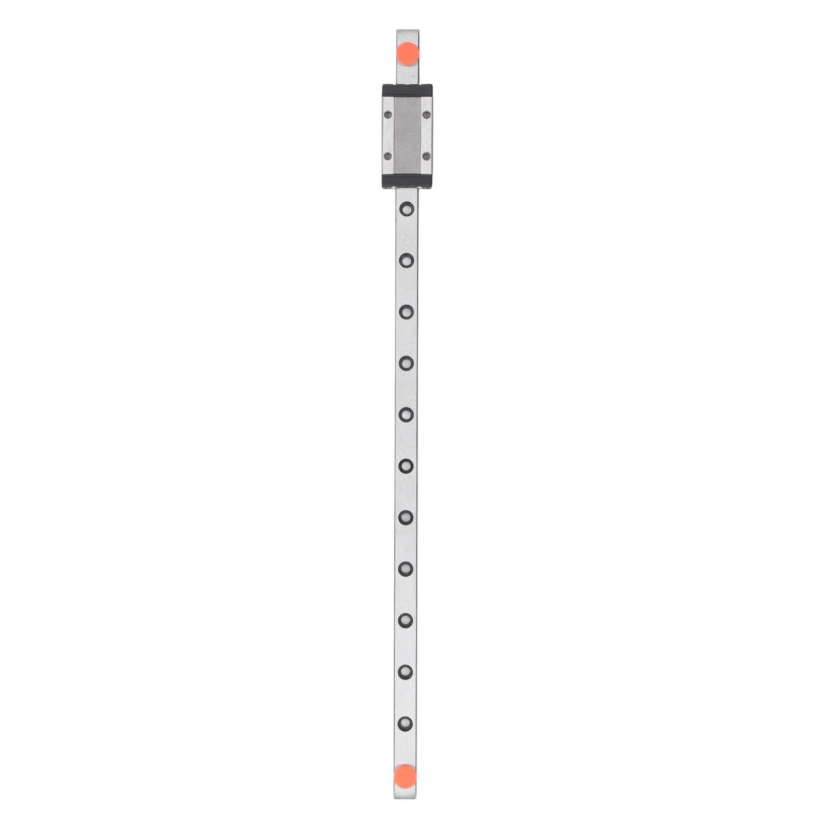 Linear Guide Miniature Linear Motion Slide Rail Guideway With Bearing Block For 3D Printer серебряный