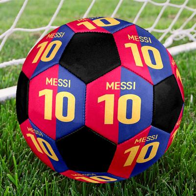 1pc Messi Soccer Ball Size 5 Indoor Soccer Ball Fashion Colorful Backyard Game - Great For Sports Fans Gift HE48