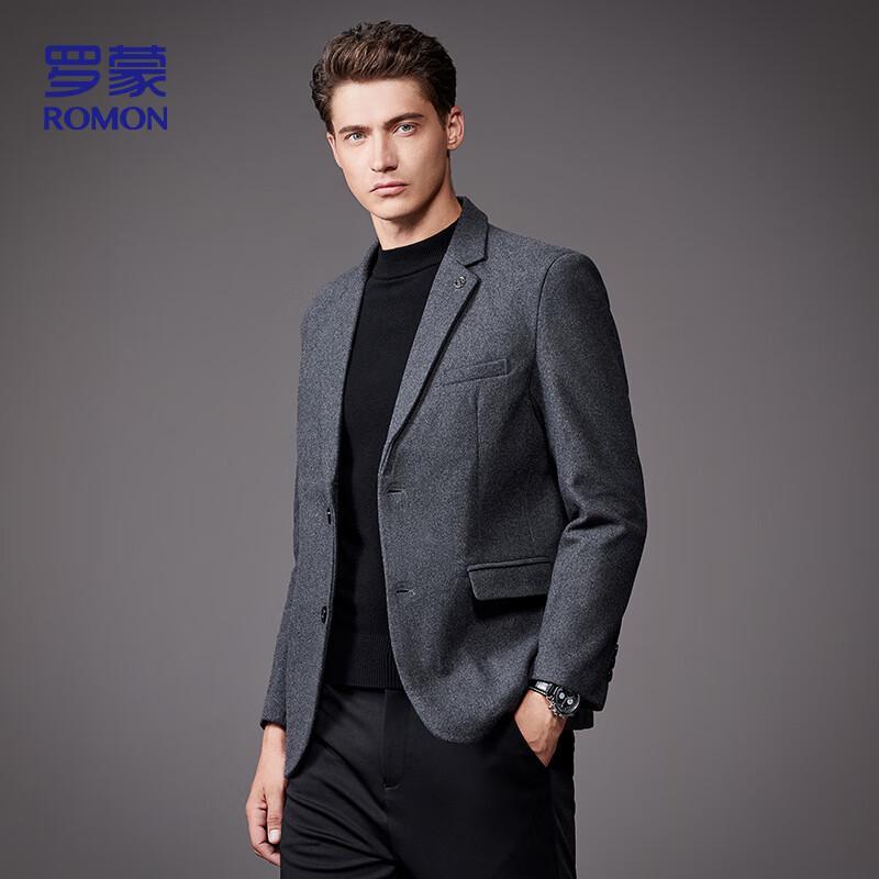 ROMON Men's XF78 Wool Blend Suit Jacket