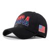 Cotton USA Baseball Cap Embroidered Hat Letter Embroidered Sun Hat