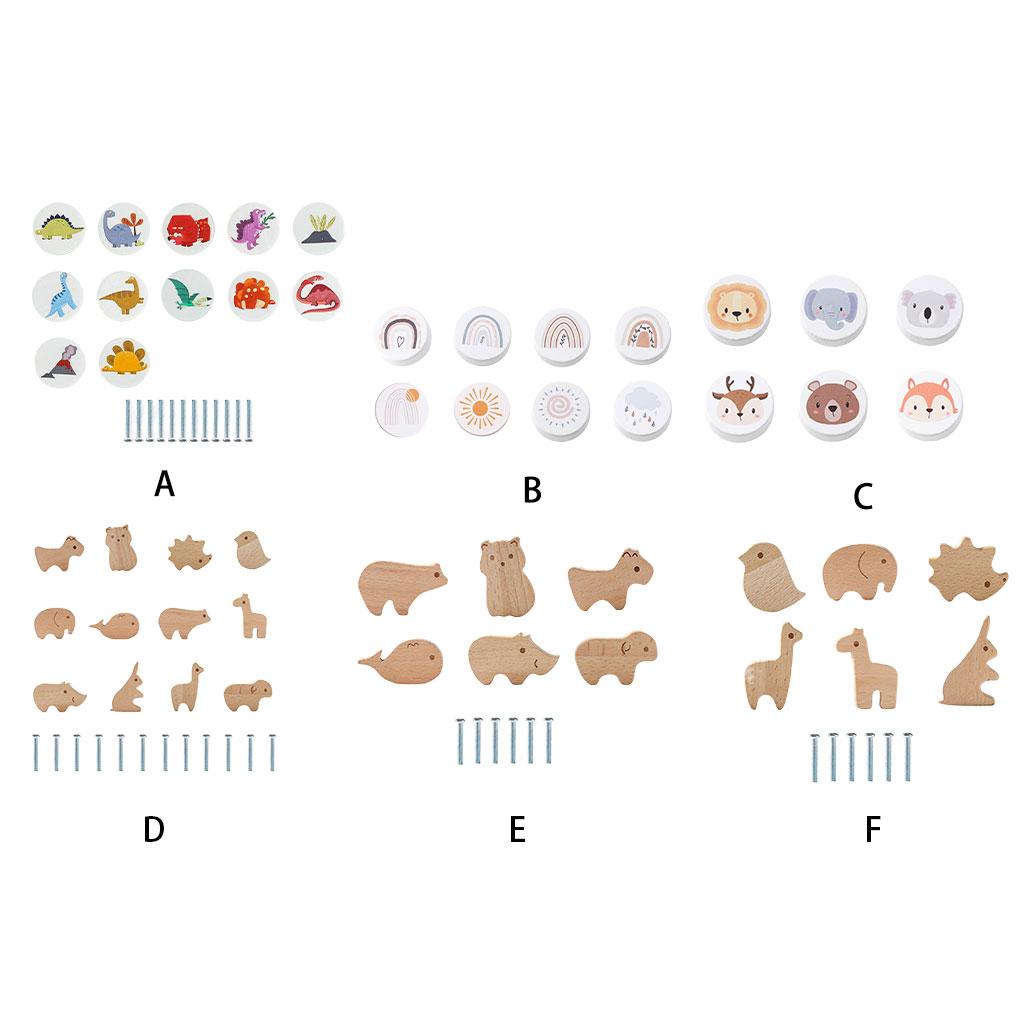 Animal Shape Wooden Drawer Handle Multiple Styles Exquisite Patterns Handles For Furniture