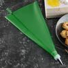 Squeeze Flower Bag DIY Decorative Multiple Sizes Green Color Silicone Cream Pastry Lcing Piping Bag for Bakery