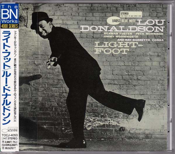 CD LOU DONALDSON  Light Foot TOCJ4053 BLUE NOTE 1993 Japan ObiJazz Used