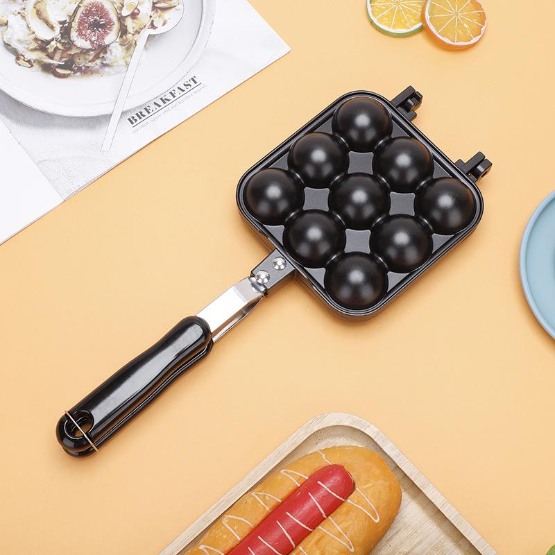 Octopus and Shrimp Non-Stick Egg Frying Griddle for Quail Eggs