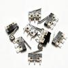 Universal 3-Pin Small Limit Switch with Roller and Straight Lever: Normally Open/Closed for Mouse, Home Appliances, and Travel Switch.