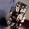 Case for Honor X5b 200 400 Lite X7 X9a X8 X6 90 Magic5Lite 70 8X Black Soft Phone Cover Anime Man Itachi