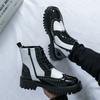 Fashion Lace up high top leather shoes Trendy men's classic styles Leisure Outdoor Street daily Plus Size Nightclub party shoes Hot