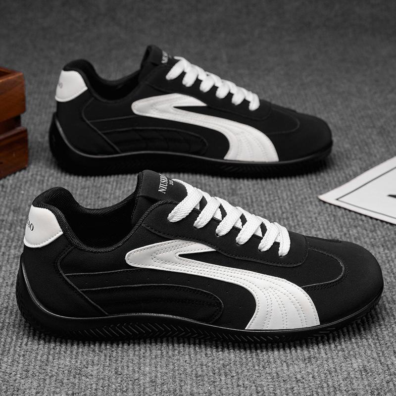 

2025 осень новые мужские туфли в немецком тренировочном стиле кожаный верх повседневные туфли парные трендовые туфли молодежные универсальные мужские туфли 39