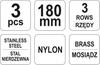 Wire brushes set of 3 YT-6351 YATO