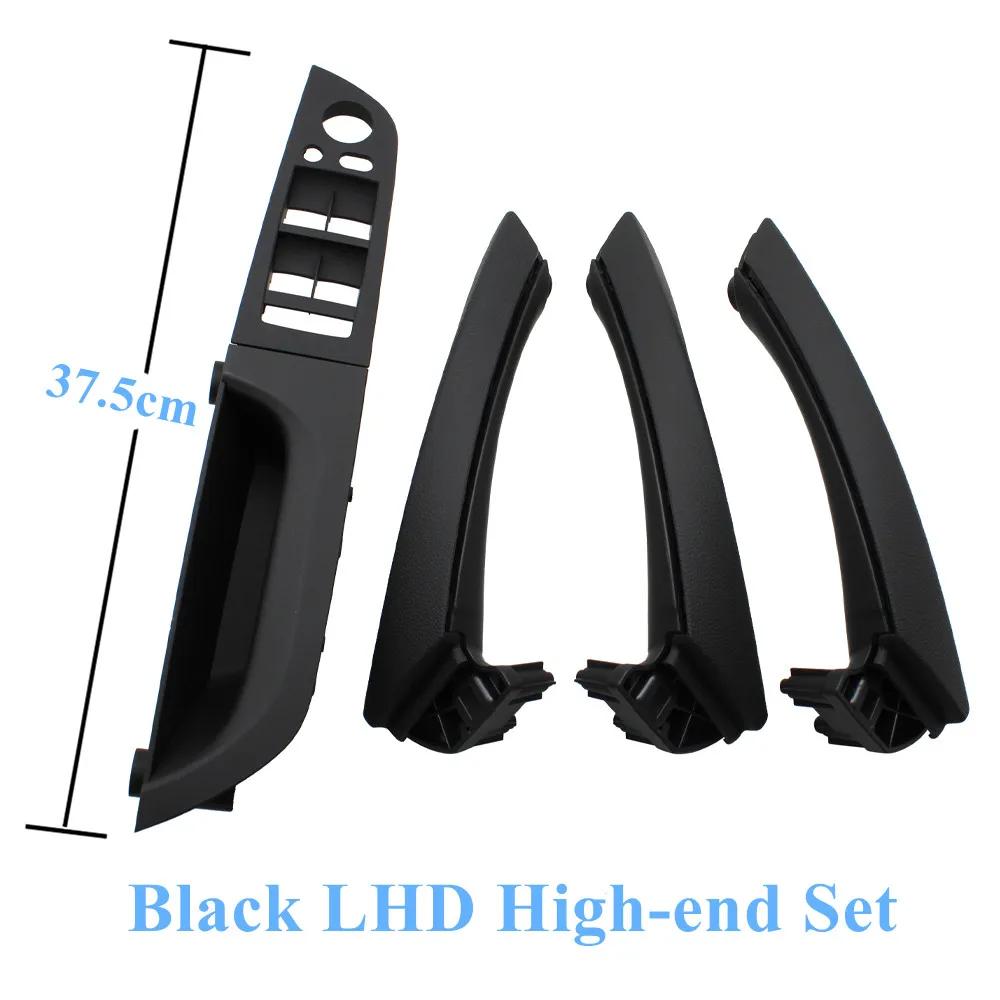 For BMW 3 Series E90 E91 316 318 320 325 328i LHD Top Quality Interior Plastic Door Pull Handle with Cover Trim Full Set