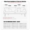 2026 Mutil Size Corduroy Pillow Cover Soft Plush Flannel Cushion Cover Fluffy Couch Pillow Case for Sofa Living Bed Room Decor