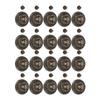 20 Sets   Rivet 24mm Diameter Vintage Decorative Zinc Alloy   Head Rivet Button with 7mm Screws