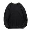 Men's Solid Color Crew Neck Loose Fit Long Sleeve Autumn Pullover