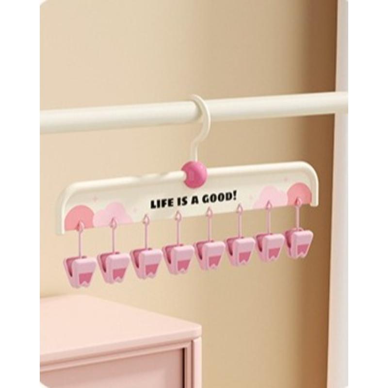 Cartoon Cute Bear Sock Clip Multi clip Drying Clip Dormitory Balcony Drying Hanger Multi functional Baby Hanging Hanger