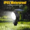 7LED Solar Lawn Light Outdoor IP65 Waterproof Spotlight Brightness Adjustable Lamp for Garden Backyard Driveway Patio Decor Lamp