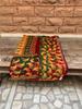 Handmade Kantha Quilt Throw: Vintage Sari Patchwork, Reversible Boho Blanket