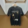 Vintage 90er Nirvana Kurt Cobain Gedenk-T-Shirt Buddhistische Glückseligkeit Seltenes Grail Unisex-T-Shirt