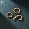 ZS 1 ST 12/10/6/4/2G G23 Kwaliteit Titanium Staal Neusring Mannen Vrouwen Grote Gauge Oor Verbreders Septum Piercing Segment Clicker Ringen