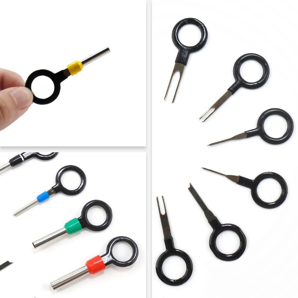 Connector Pins Crimped Terminal Car Kit Electrical 1/1.5/1.8/2.2/2.8/3.5mm Atv Wire Removal Non-Insulated Plug Male Female