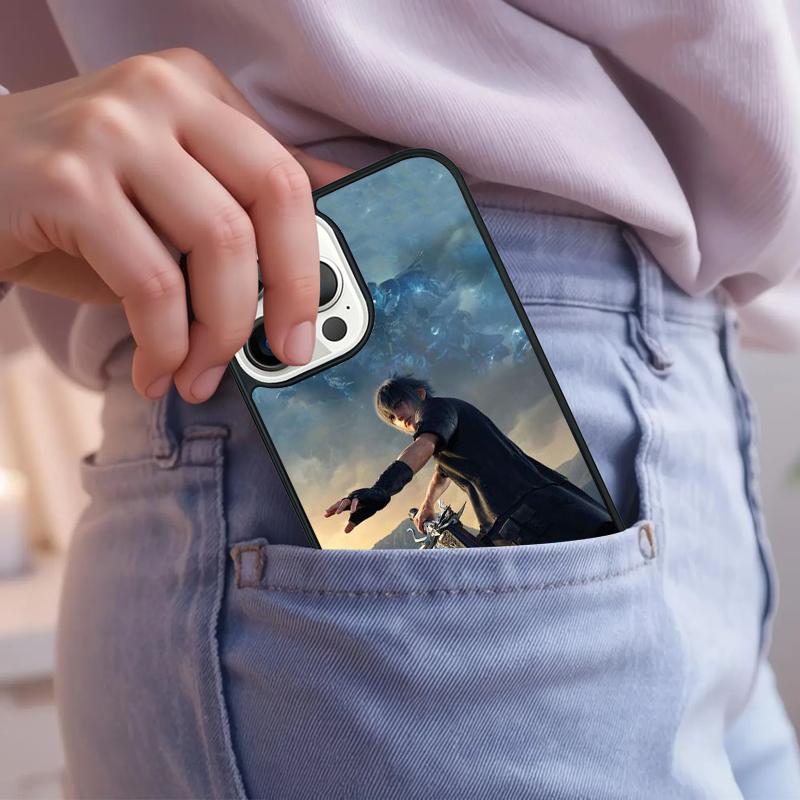 Final Fantasy VII Phone Case For iPhone 17 Air 15 16e 14 13 Pro Max Coque 12 11 Pro Max PLUS cover