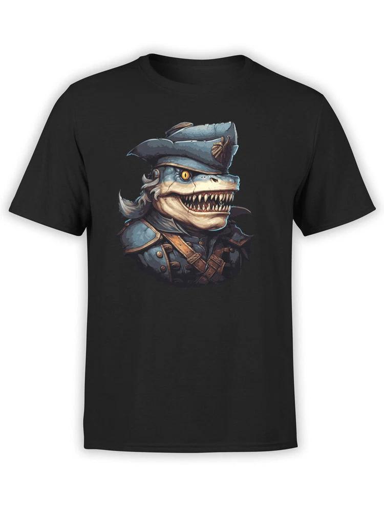 Pirates Tshirt Collection Shark Buccaneer Tshirt Unisex S