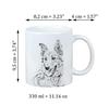 Basque Shepherd Dog, Basque Sheepdog - cup with a dog, personalized cup with a print, a classic gift for everyone from the Art-Dog brand