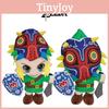 Boneco Grande do Link de The Legend of Zelda com Máscara Máscara Mezura Brinquedo de Pelúcia do Link Espada do Céu Pelúcia Curta Macia Personalizável