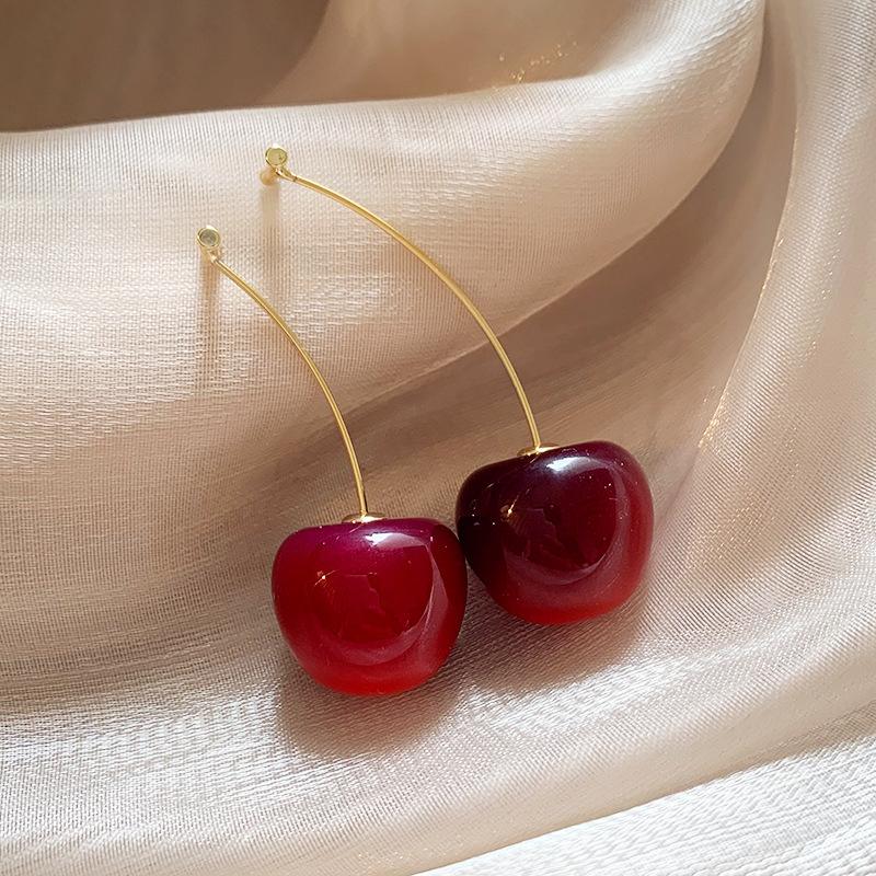 Vintage Luxe Anke La Red 925 Silver Earrings Zircon Studs Minimalist Elegant Fashion Jewelry For Women