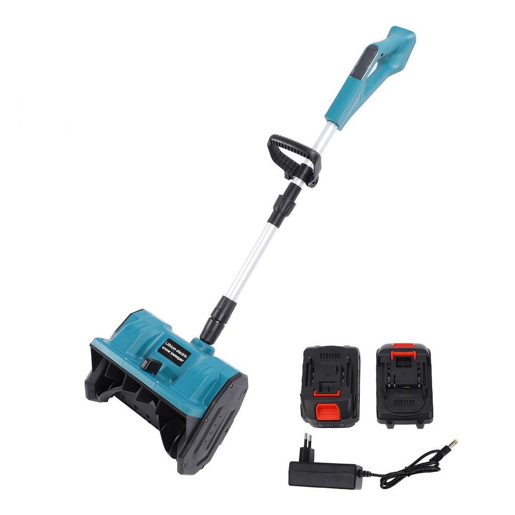 Cordless Snow Shovel Brushed Motor 21V Battery Powered Electric Snow Sweeper 12.5 Inch Width 26ft