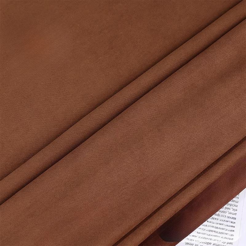 100x150cm Soft Matte Frosted Velvet Suede Fabric Transverse Micro Elasticity Women's Clothing Hats Designer DIY Sewing Fabric