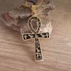 Saint St. Benedict Jesus Cross Pendant Necklace Men and Women Religious Christian Catholic Amulet Stainless Steel Jewelry
