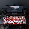 Arsenal Players Mouse Pad, Large Gaming Desk Mat, Non-slip XXL Mousepad for Laptop & Tablet, Mini PC Playmat with Stitched Edges