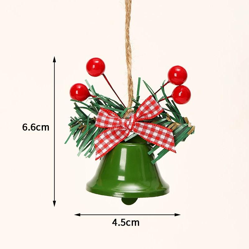 Christmas Bell Pendant Christmas Tree Pendant Decoration  Year 2025 Festival Party Merry Christmas Decoration For Home 2024