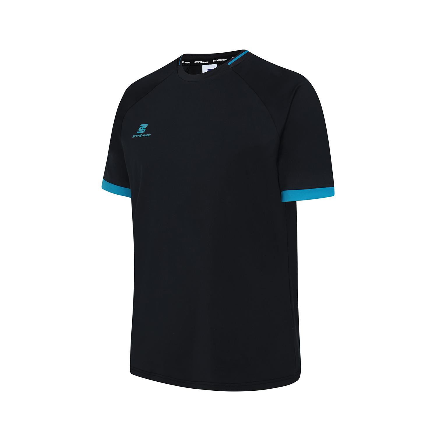 Sports Tribe Cooling Light Short Sleeve T-Shirt Bk Black/115