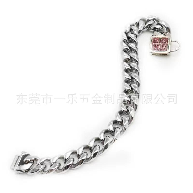 

Многоразмерная цепь из нержавеющей стали, веревка, железный ошейник, товары для питомцев, болт, ошейник для собак, средняя, крупная собака, золотистый ретривер, шейное кольцо 5.0*25