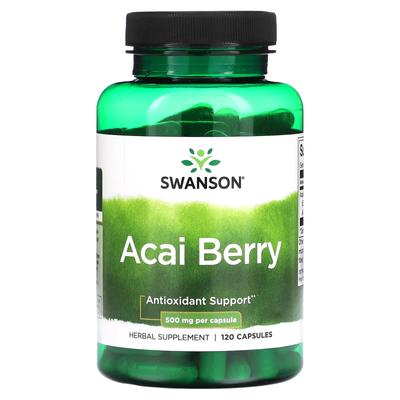 Swanson, Acai Berry, 500mg, 120 Capsules