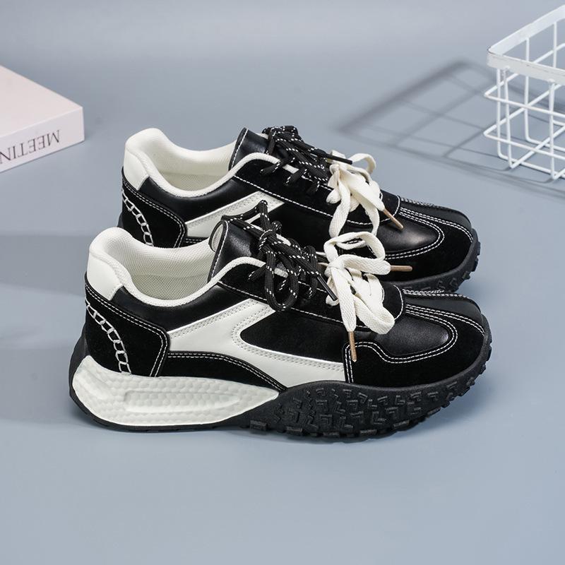 

New Style of Breathable Shoes for Women In Summer Women s Korean Style Versatile Thick Sole Soft Sole Sneakers Casual Daddy Trendy Shoes 40