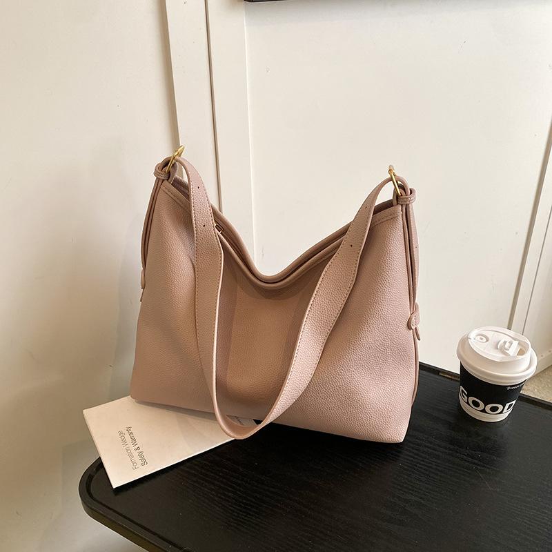 Premium large-capacity bag 2025 new spring and summer fashion retro tote bag messenger bag