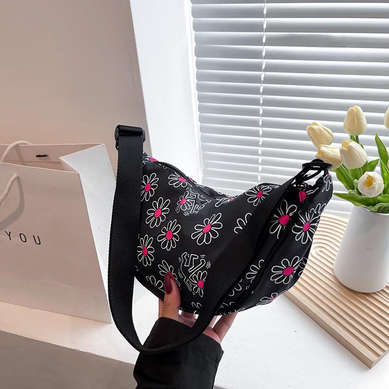 Женская сумка-портфель с принтом на молнии — фото 13