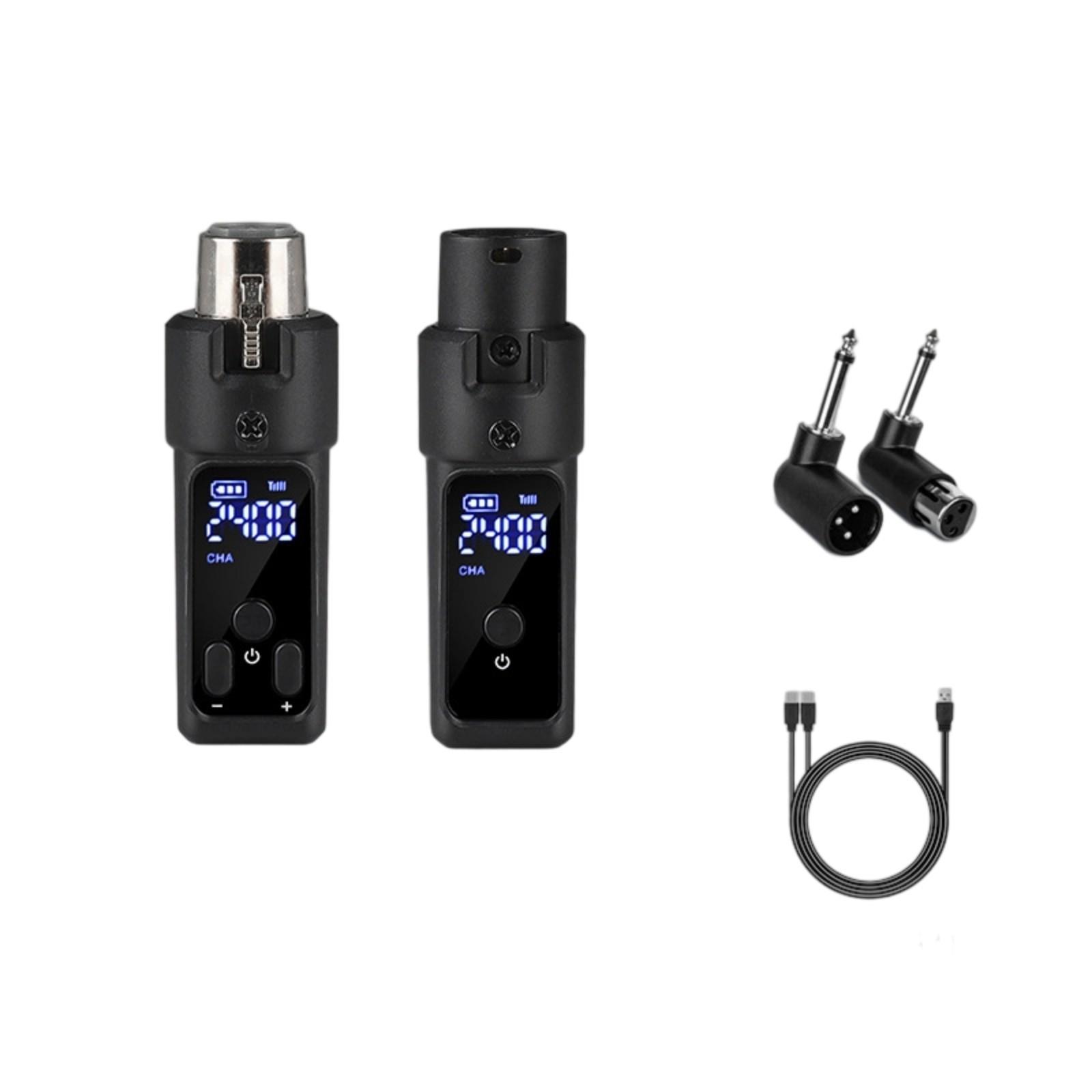 

2.4Ghz Wireless Transmitter and Receiver Digital Corded to Wireless Microphone for Dynamic Microphone Accessories