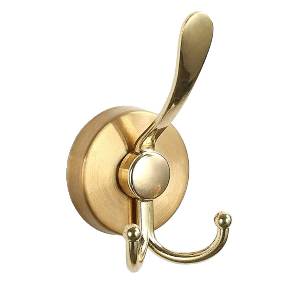 Stainless Steel No-Drill Suction Cup Hook - Strong Load-Bearing for Bathroom and Toilet