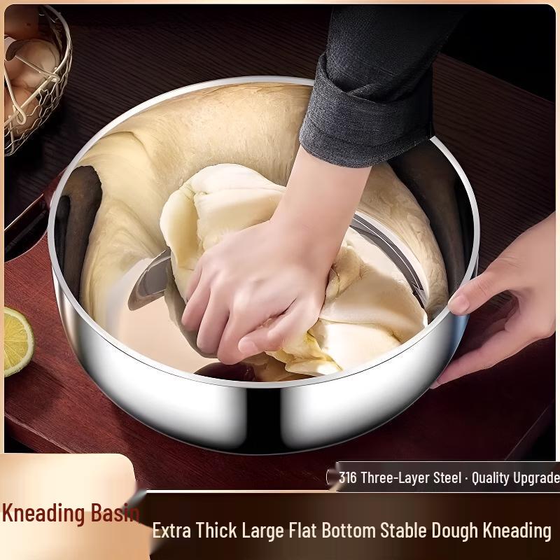 Chuanye 304 Stainless Steel Deep Mixing Bowl