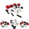Delightful 13pcs Kid Play House Toy Kitchen Utensils Cooking Pots And Pans Set