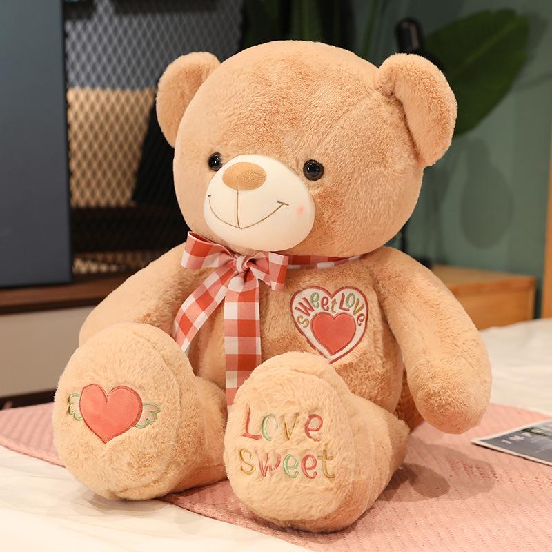 2026 New Cute Teddy Bear Plush Toy Giant Stuffed Animal Valentine's Day Gift
